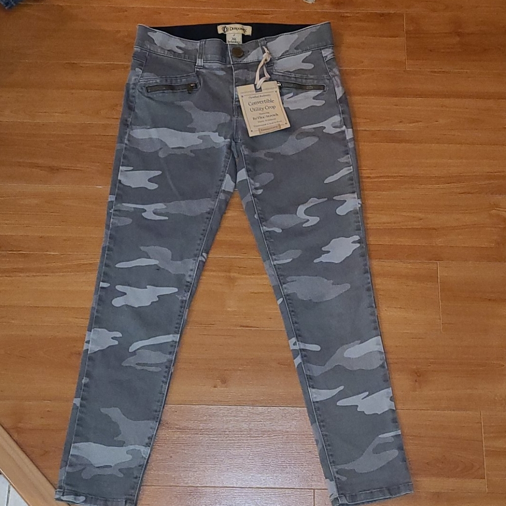 DEMOCRACY AB SOLUTION CAMO UTILITY JEANS